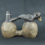 Pre Columbian Inca Ceramic Whistle Ancient Artifact Bird Design