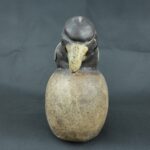 Pre Columbian Inca Ceramic Whistle Ancient Artifact Bird Design - Imagen 3