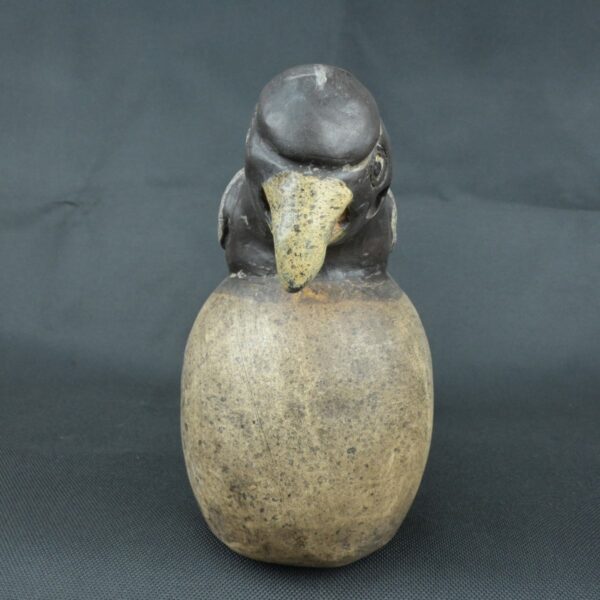Pre Columbian Inca Ceramic Whistle Ancient Artifact Bird Design - Imagen 3