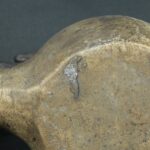 Pre Columbian Inca Ceramic Whistle Ancient Artifact Bird Design - Imagen 12
