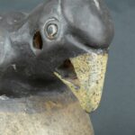 Pre Columbian Inca Ceramic Whistle Ancient Artifact Bird Design - Imagen 14