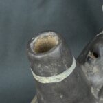 Pre Columbian Inca Ceramic Whistle Ancient Artifact Bird Design - Imagen 15