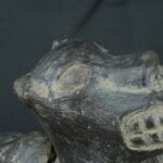 Pre Columbian Moche Ceramic Dog Whistle Ancient Artifact Peru - Imagen 15