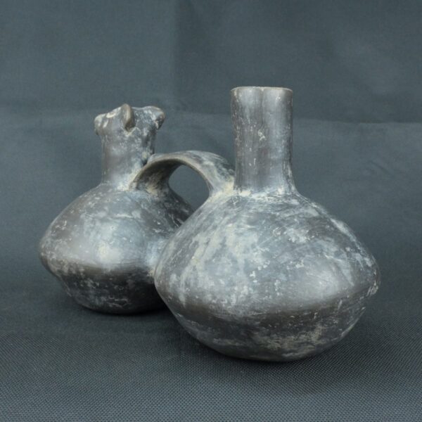 Pre Columbian Vicus Ceramic Whistle Ritual Andean Collectible Artifact - Imagen 2