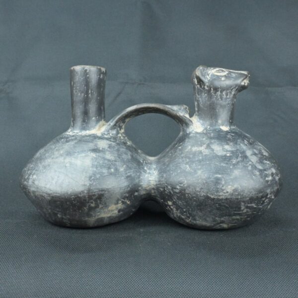 Pre Columbian Vicus Ceramic Whistle Ritual Andean Collectible Artifact - Imagen 5