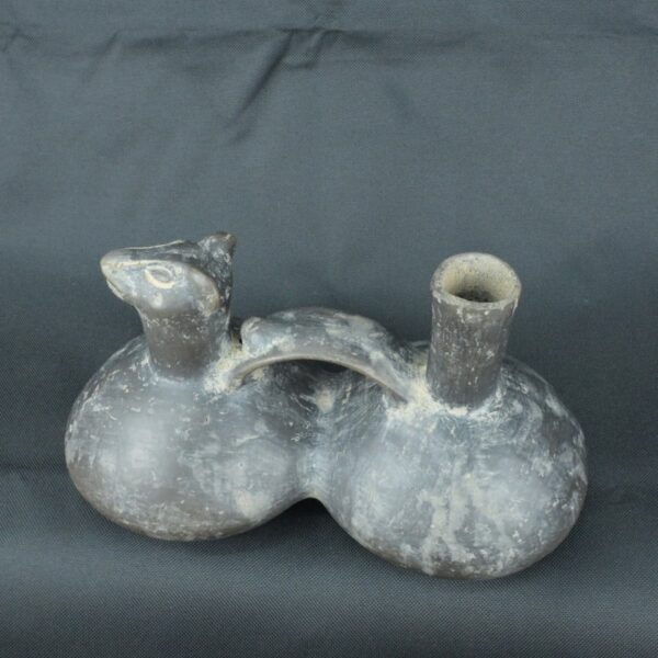 Pre Columbian Vicus Ceramic Whistle Ritual Andean Collectible Artifact - Imagen 9