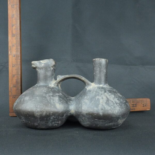Pre Columbian Vicus Ceramic Whistle Ritual Andean Collectible Artifact - Imagen 15