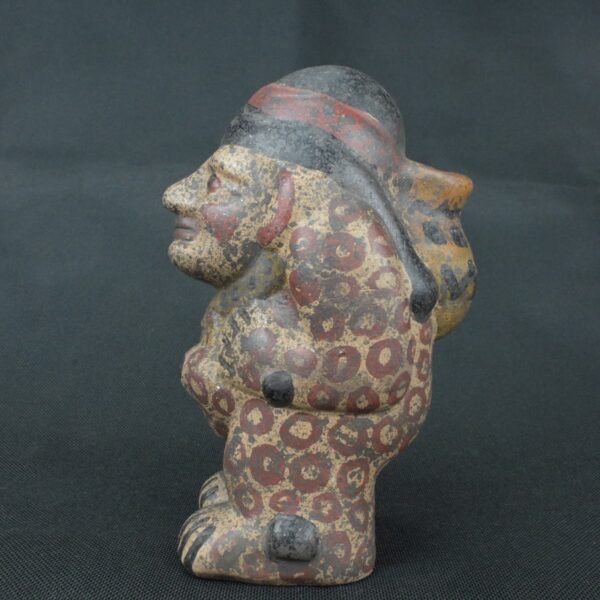 Pre Columbian Tiahuanaco Ceramic Figurine Ritual Artifact Andean - Imagen 2
