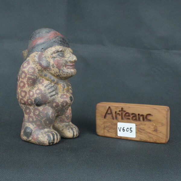 Pre Columbian Tiahuanaco Ceramic Figurine Ritual Artifact Andean - Imagen 15