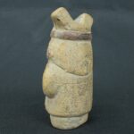 Pre Columbian Moche Ceramic Rattle Sacred Artifact for Rituals - Imagen 4
