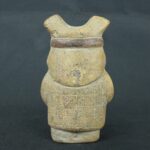 Pre Columbian Moche Ceramic Rattle Sacred Artifact for Rituals - Imagen 5