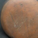 Pre Columbian Paracas Ceramic Ritual Bottle with Human Face Artifact - Imagen 11