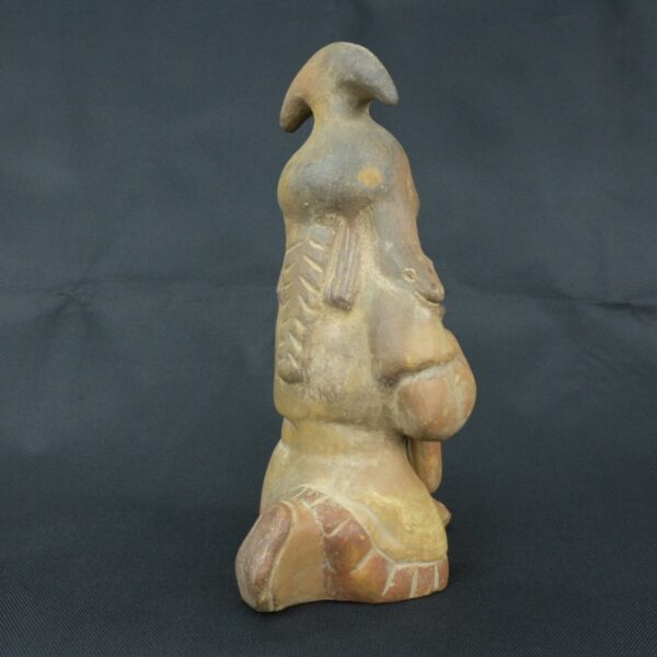 Pre Columbian Moche Ceramic Figurine Ritual Priest Andean Artifact - Imagen 5