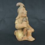 Pre Columbian Moche Ceramic Figurine Ritual Priest Andean Artifact - Imagen 7