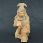Pre Columbian Moche Ceramic Figurine Ritual Priest Andean Artifact - Imagen 8
