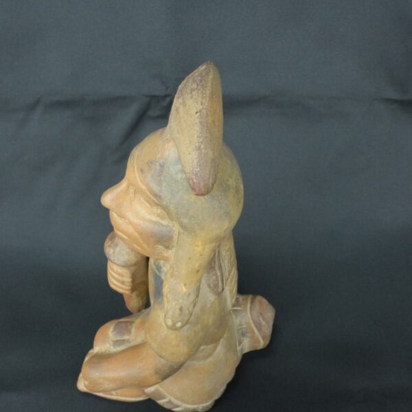 Pre Columbian Moche Ceramic Figurine Ritual Priest Andean Artifact - Imagen 9