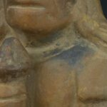 Pre Columbian Moche Ceramic Figurine Ritual Priest Andean Artifact - Imagen 14