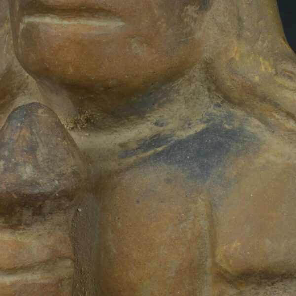 Pre Columbian Moche Ceramic Figurine Ritual Priest Andean Artifact - Imagen 14