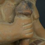 Pre Columbian Moche Ceramic Figurine Ritual Priest Andean Artifact - Imagen 18