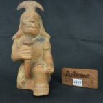 Pre Columbian Moche Ceramic Figurine Ritual Priest Andean Artifact - Imagen 20
