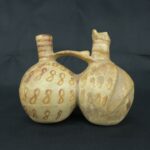 Pre Columbian Moche Ceramic Whistle Ritual Artifact Peru Andean Collectible - Imagen 5