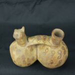 Pre Columbian Moche Ceramic Whistle Ritual Artifact Peru Andean Collectible - Imagen 9