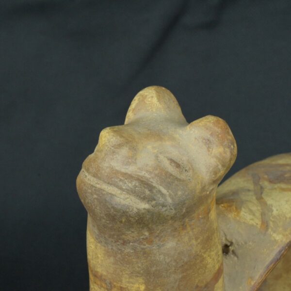 Pre Columbian Moche Ceramic Whistle Ritual Artifact Peru Andean Collectible - Imagen 12