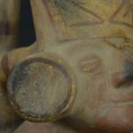 Pre Columbian Vicus Ceramic Whistle Warrior Ritual Artifact Peru - Imagen 13