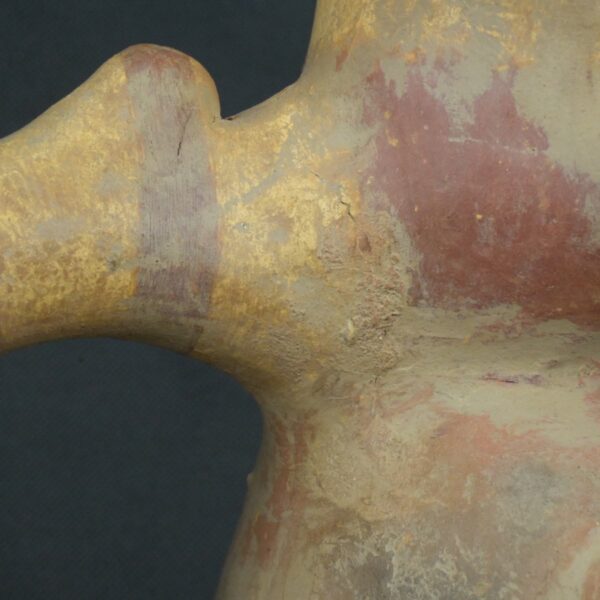 Pre Columbian Vicus Ceramic Whistle Warrior Ritual Artifact Peru - Imagen 15