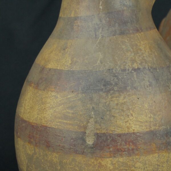 Pre Columbian Vicus Ceramic Whistle Warrior Ritual Artifact Peru - Imagen 16