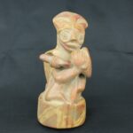 Pre Columbian Moche Ceramic Bottle Sacrificial Ritual Artifact Peru - Imagen 2