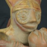 Pre Columbian Moche Ceramic Bottle Sacrificial Ritual Artifact Peru - Imagen 12