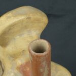 Pre Columbian Moche Ceramic Bottle Sacrificial Ritual Artifact Peru - Imagen 16