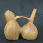 Pre Columbian Moche Ceramic Whistle Ritual Artifact Andean Piece