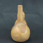 Pre Columbian Moche Ceramic Whistle Ritual Artifact Andean Piece - Imagen 3