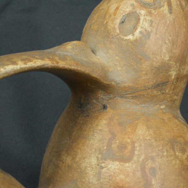 Pre Columbian Moche Ceramic Whistle Ritual Artifact Andean Piece - Imagen 15