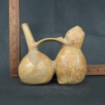 Pre Columbian Moche Ceramic Whistle Ritual Artifact Andean Piece - Imagen 17