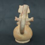 Pre Columbian Moche Ceramic Bottle Ritual Anthropomorphic Artifact - Imagen 6