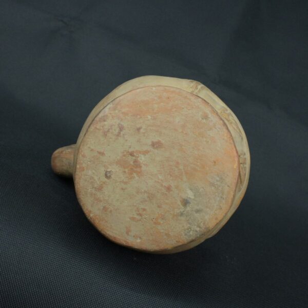 Pre Columbian Moche Ceramic Bottle Ritual Anthropomorphic Artifact - Imagen 10