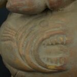 Pre Columbian Moche Ceramic Bottle Ritual Anthropomorphic Artifact - Imagen 14