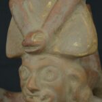 Pre Columbian Moche Ceramic Bottle Ritual Anthropomorphic Artifact - Imagen 15