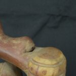 Pre Columbian Moche Ceramic Fish Vessel Ritual Artifact Peru - Imagen 18