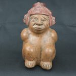 Pre Columbian Moche Ceramic Bottle Ritual Artifact Collector Piece - Imagen 2