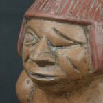 Pre Columbian Moche Ceramic Bottle Ritual Artifact Collector Piece - Imagen 14