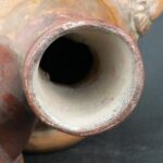Pre Columbian Moche Ceramic Bottle Ritual Artifact Collector Piece - Imagen 16