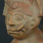 Pre Columbian Moche Ceramic Vessel Ritual Artifact Peru Collectible - Imagen 12