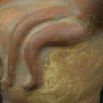 Pre Columbian Moche Ceramic Vessel Ritual Artifact Peru Collectible - Imagen 15