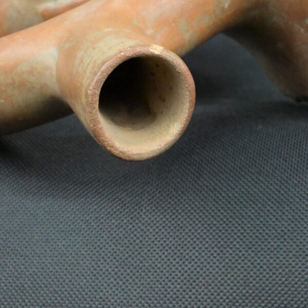 Pre Columbian Moche Ceramic Vessel Ritual Artifact Peru Collectible - Imagen 18