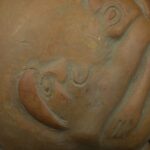 Pre Columbian Moche Ceramic Stirrup Bottle Ritual Artifact Peru - Imagen 12