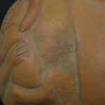 Pre Columbian Moche Ceramic Stirrup Bottle Ritual Artifact Peru - Imagen 14